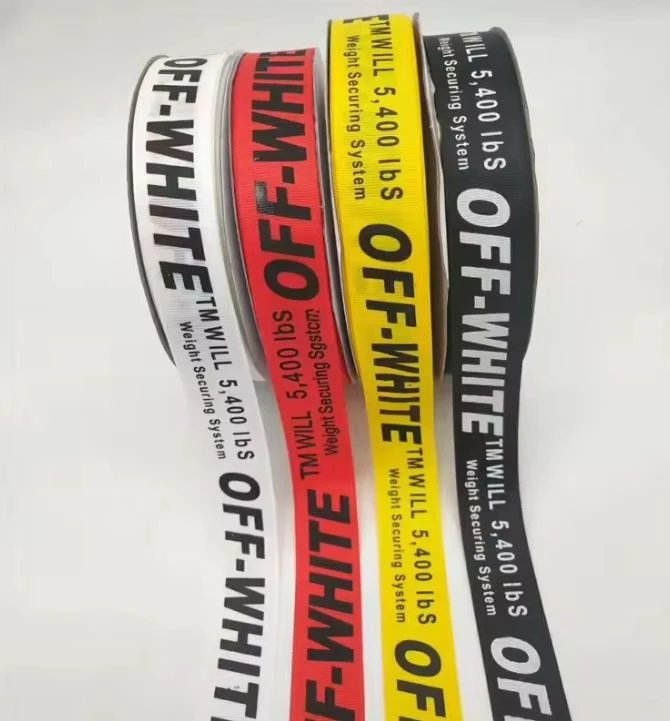 Custom Printed Logo Satin Ribbon