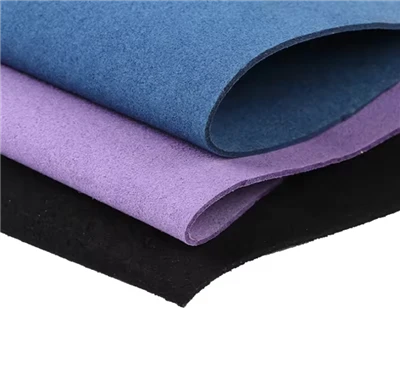 Eco Friendly Synthetic Suede Microfiber Tawv Rau Jewelry Box Lub kaus mom thiab khau